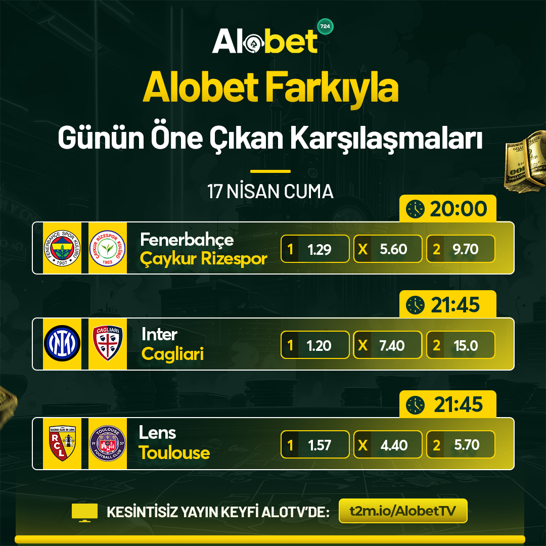 GÜNÜN ÖNE ÇIKAN KARŞILAŞMALARI