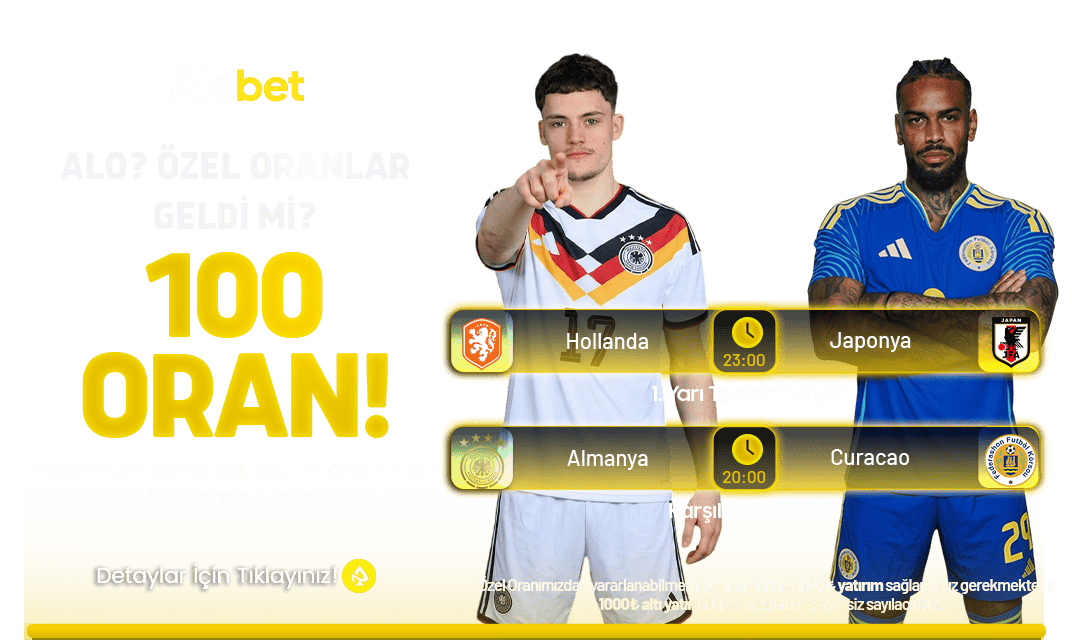 ALOBET ÖZEL ORAN