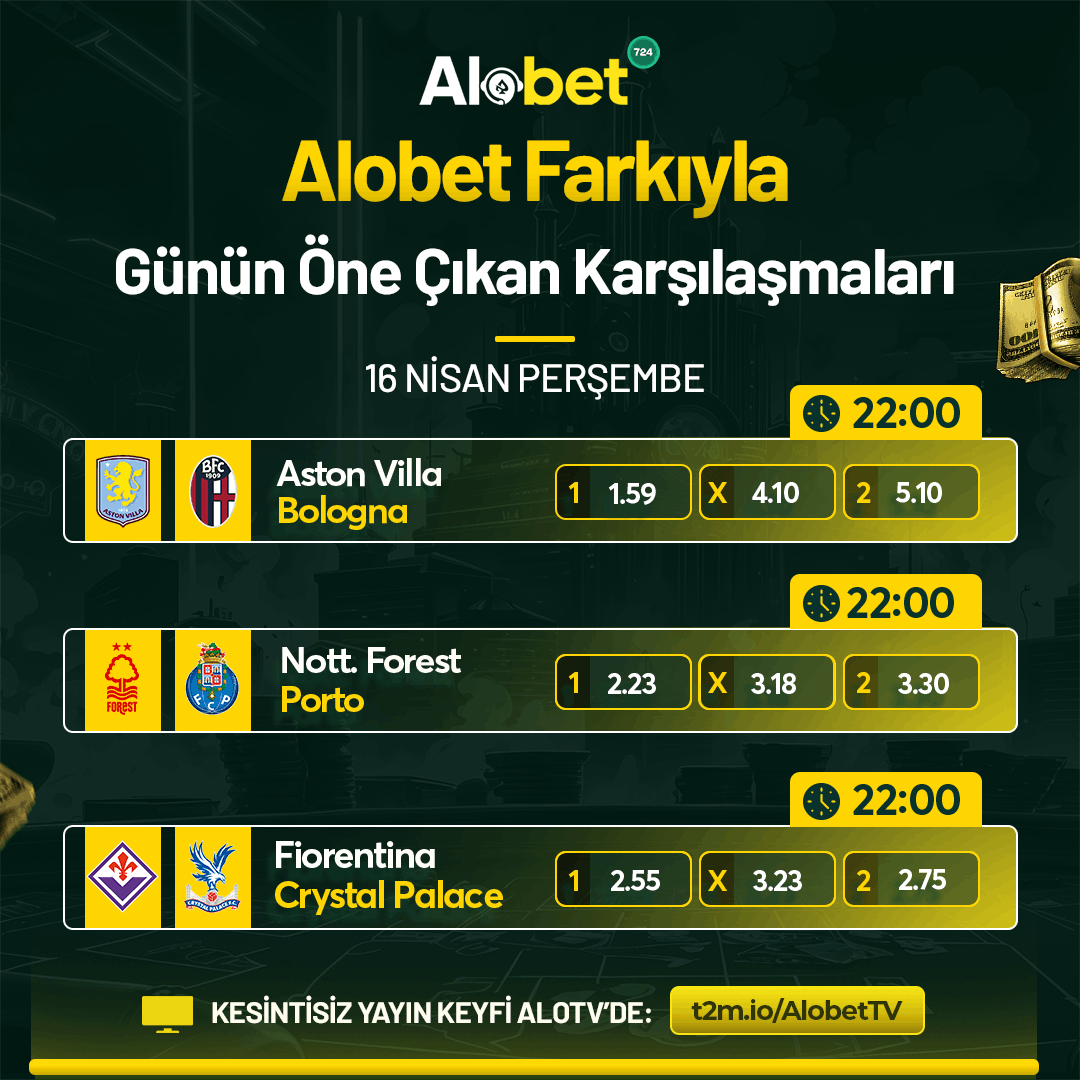 GÜNÜN ÖNE ÇIKAN KARŞILAŞMALARI