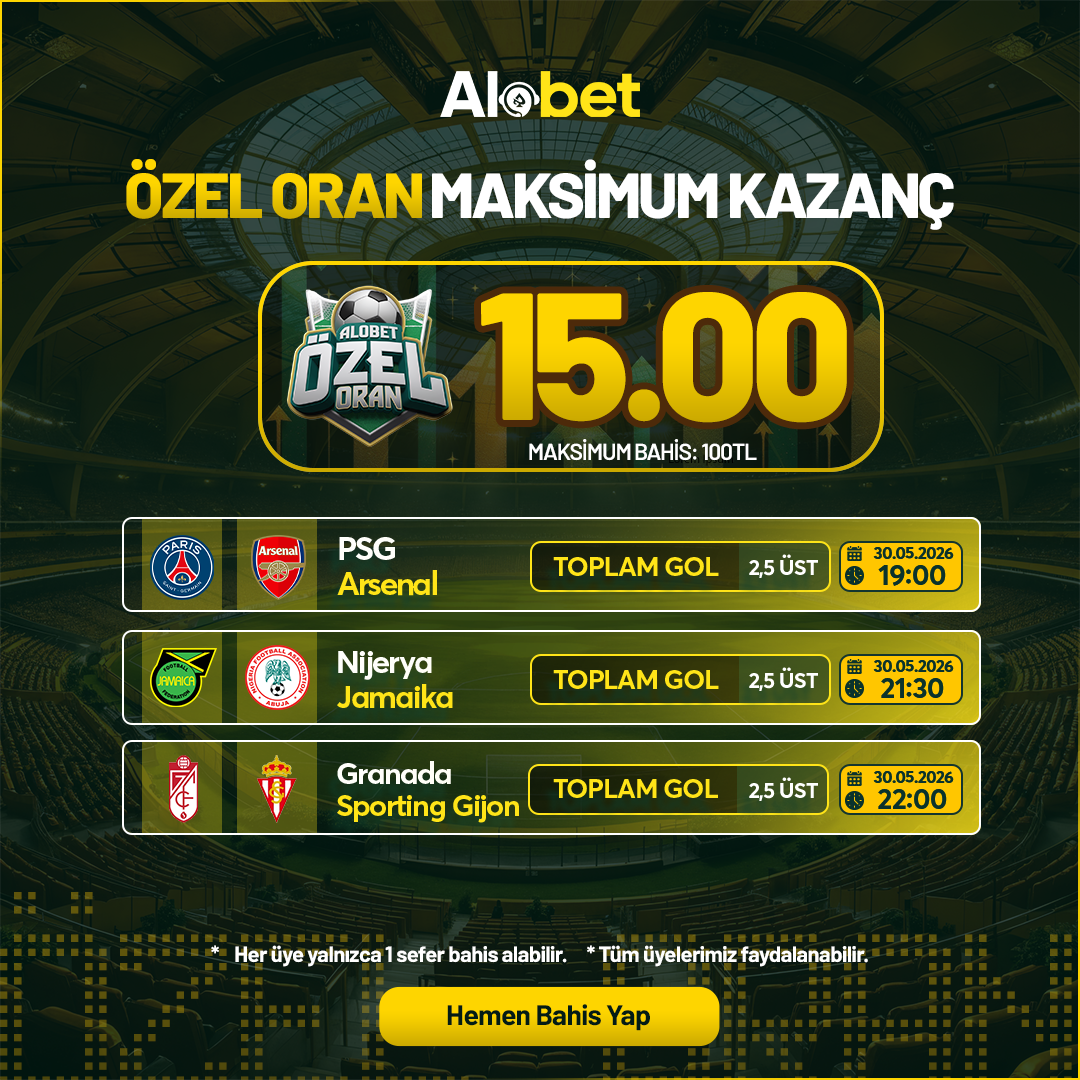 ALOBET ÖZEL ORAN