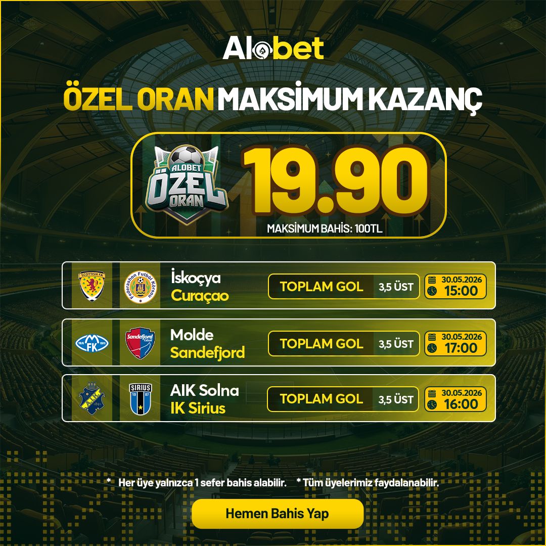 ALOBET ÖZEL ORAN